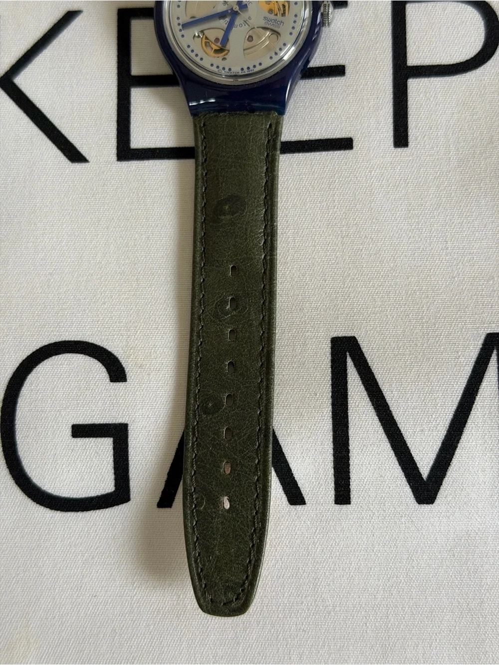 Vintage 1993 Swatch Automatic BARU SAN102